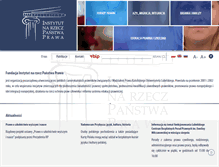 Tablet Screenshot of panstwoprawa.org